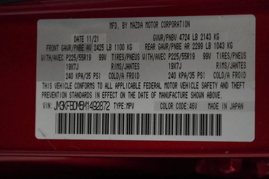 Used 2021 Red Mazda Grand Touring image 54