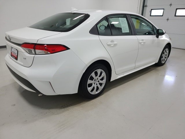 Certified Used 2020 Super White Toyota LE image 6