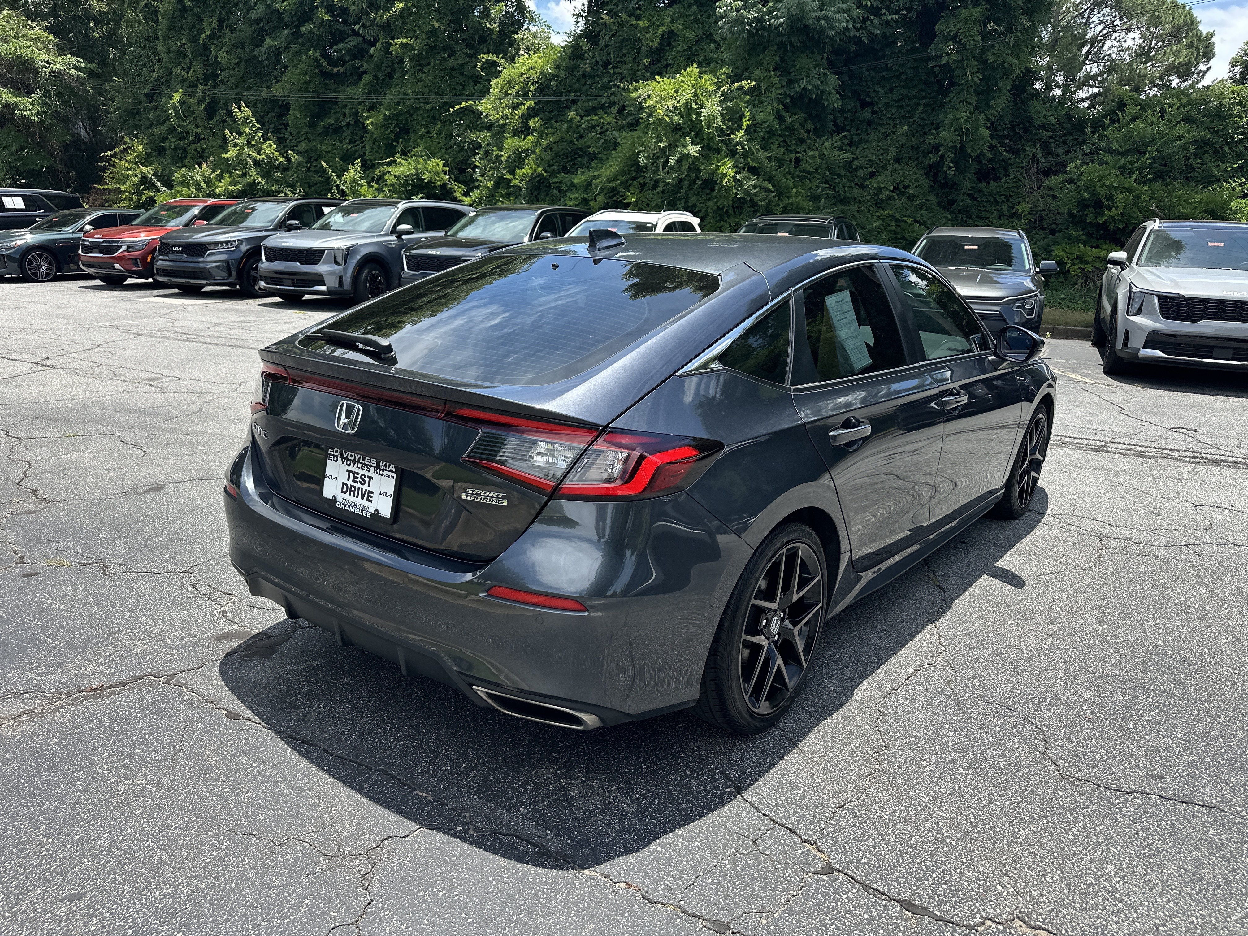 Used 2024 Meteorite Gray Metallic Honda Sport Touring image 6