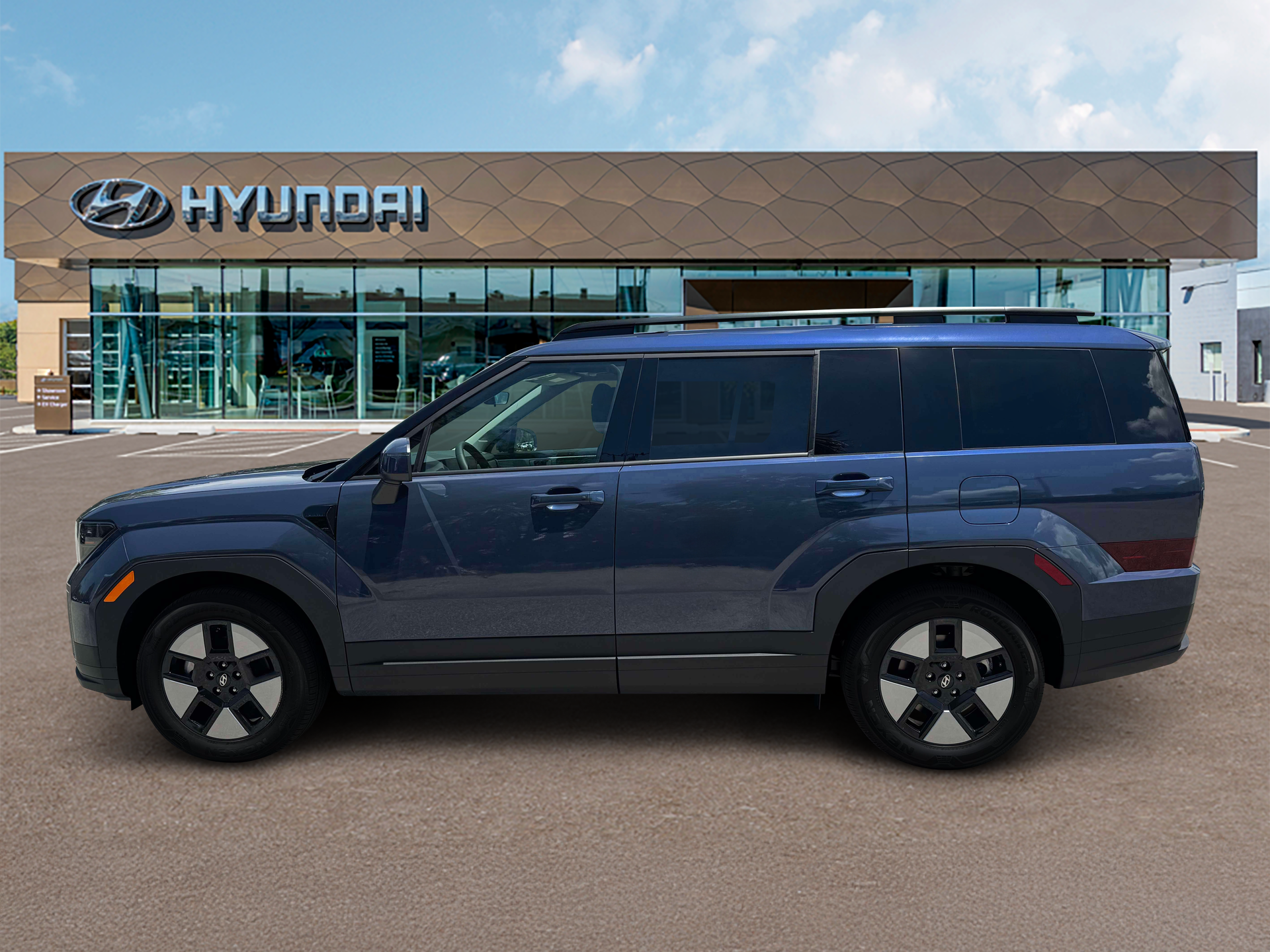 New 2027 Blue Hyundai SEL image 3