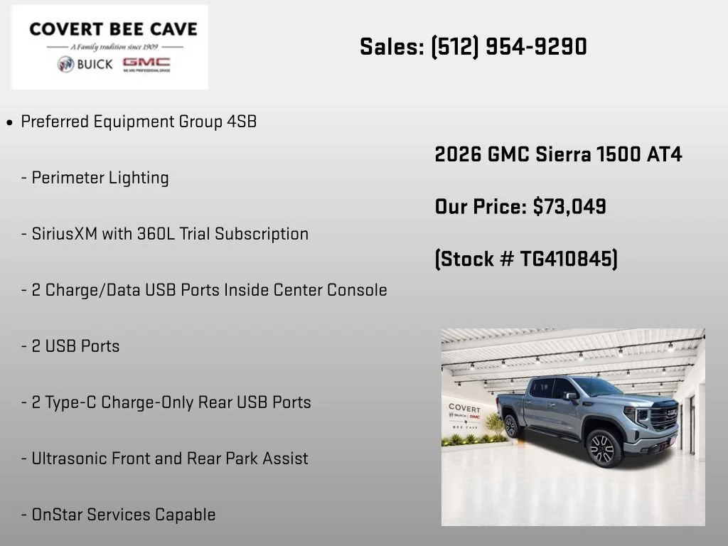 New 2026 Sterling Metallic GMC AT4 image 31