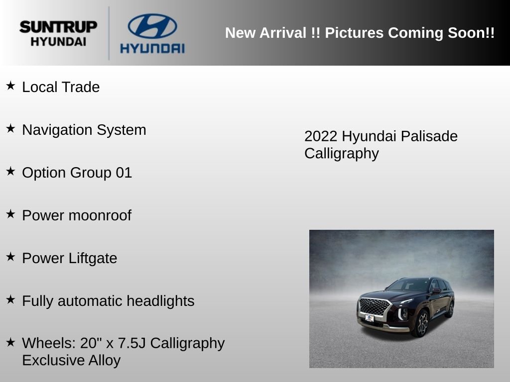 Used 2022 Sierra Burgundy Hyundai Calligraphy image 5