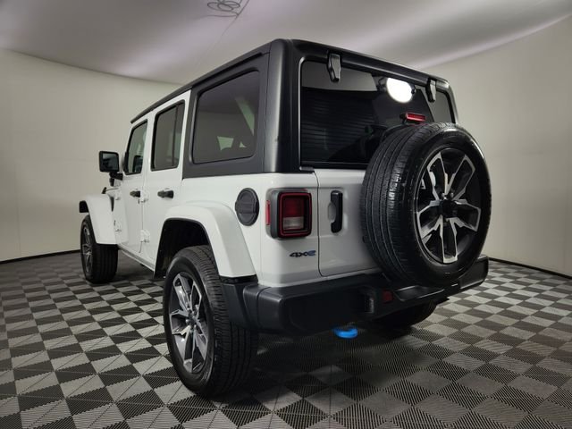 Used 2024 White Jeep Sport S 4xe image 3