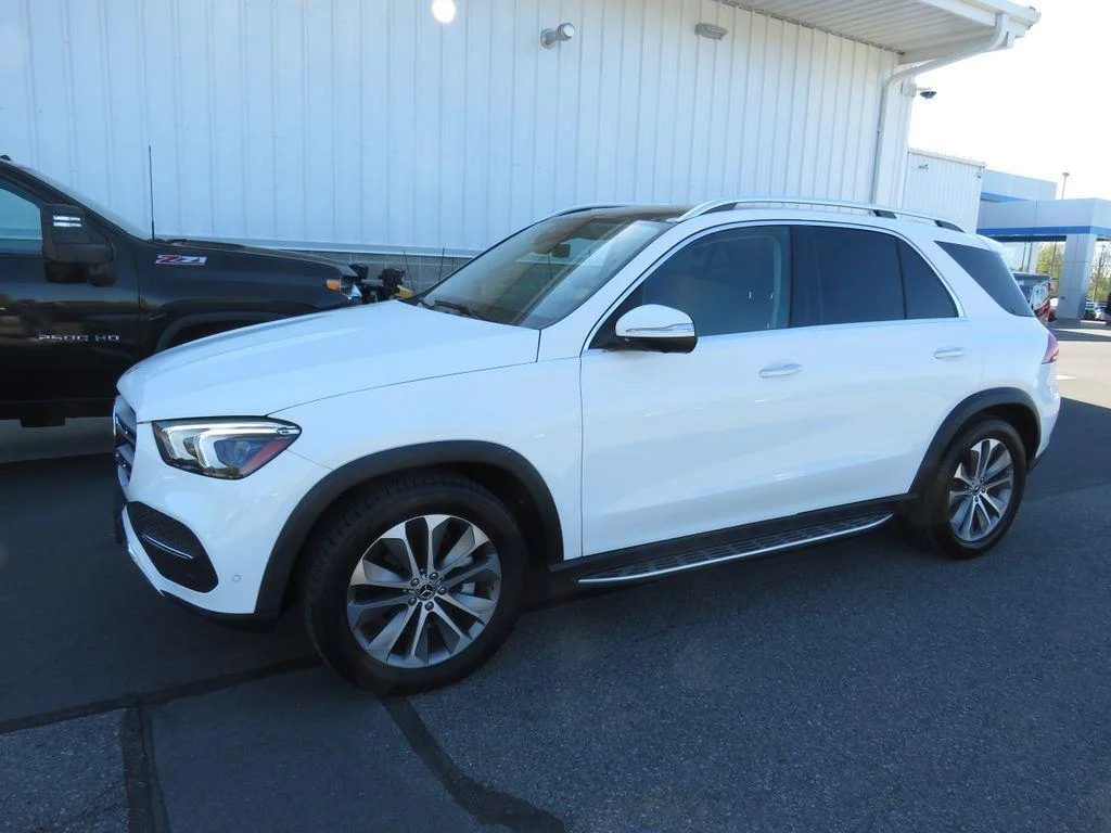 Used 2021 White Mercedes-Benz GLE 350 image 13