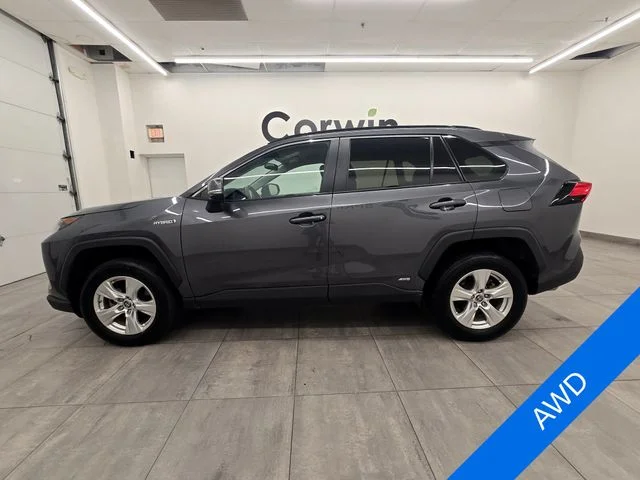 Used 2021 Magnetic Gray Metallic Toyota LE image 2