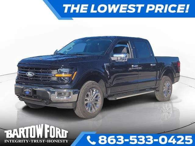 New 2026 Black Metallic Ford XLT image 1