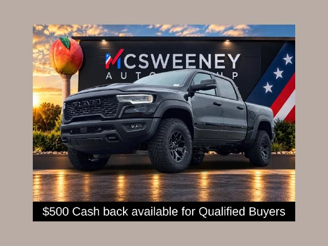 New 2026 Diamond Black Crystal Pearl-Coat Exterior Paint RAM RHO image 1