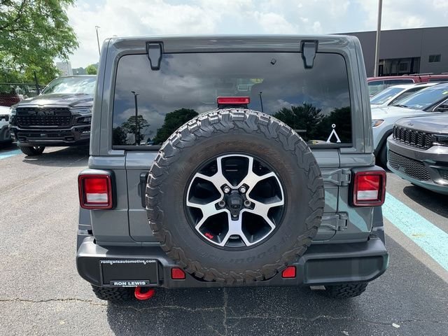 Used 2021 Gray Jeep Unlimited Rubicon image 4