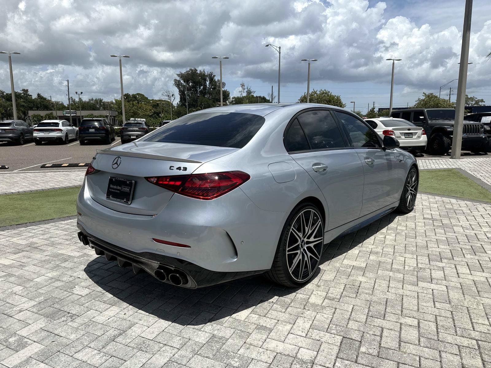 Used 2024 Cirrus Silver Metallic Mercedes-Benz C 43 AMG® image 5