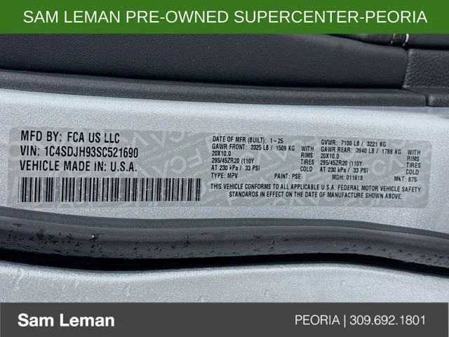 Used 2025 Silver Dodge SRT Hellcat image 34
