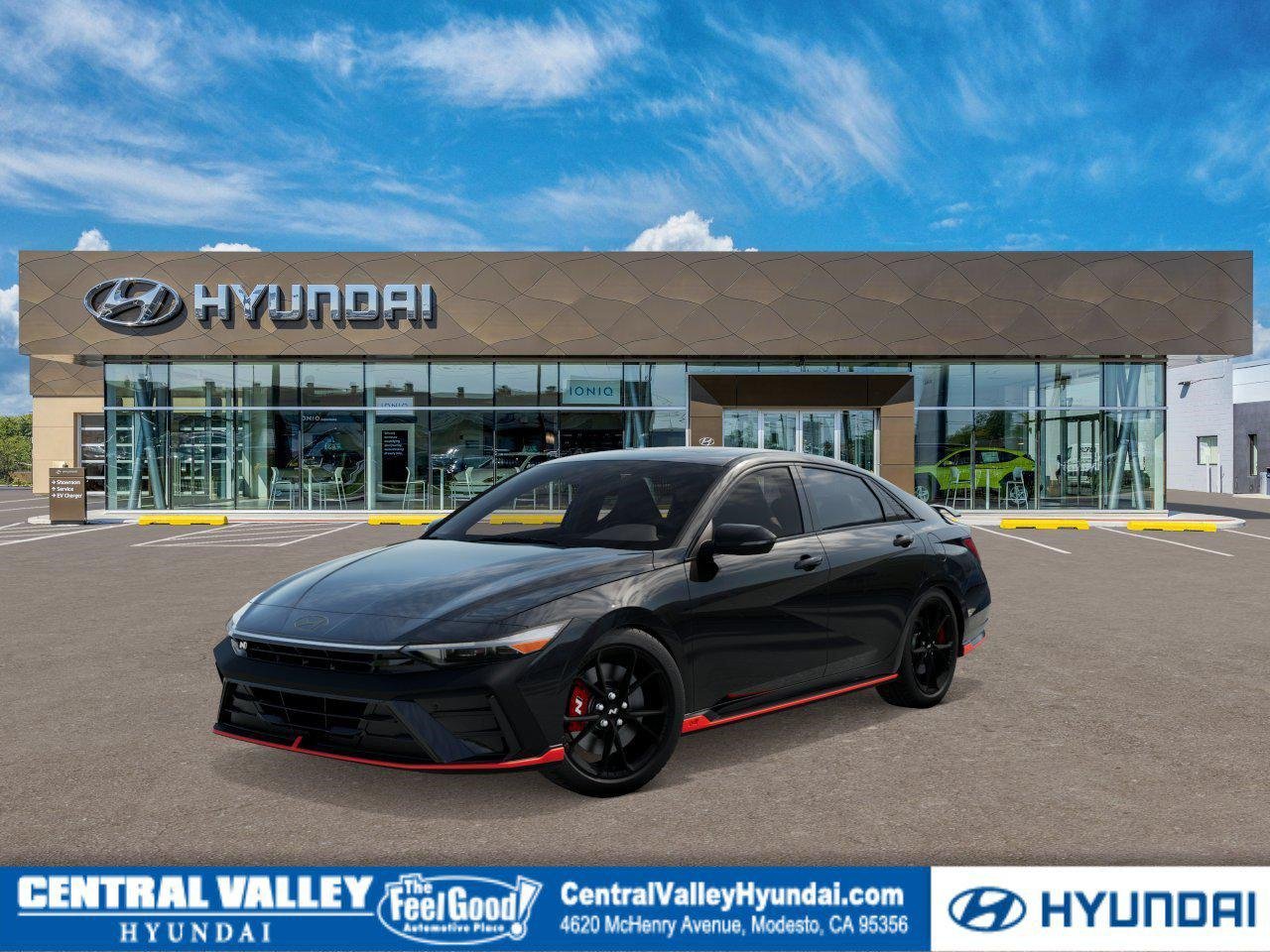New 2026 Abyss Black Hyundai Sedan image 1