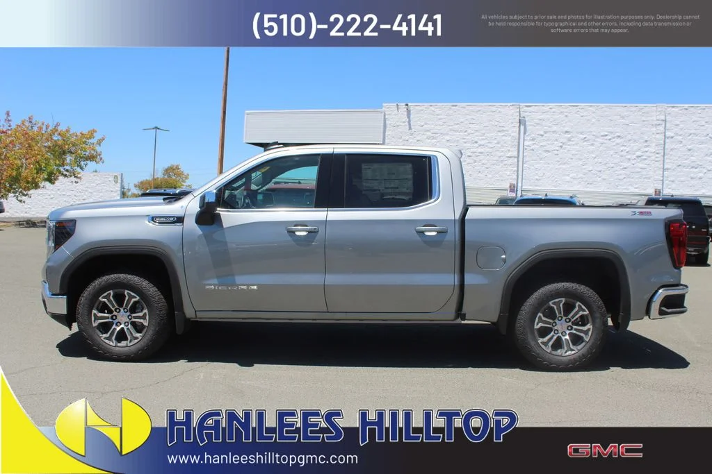 New 2026 Silver GMC SLE image 2