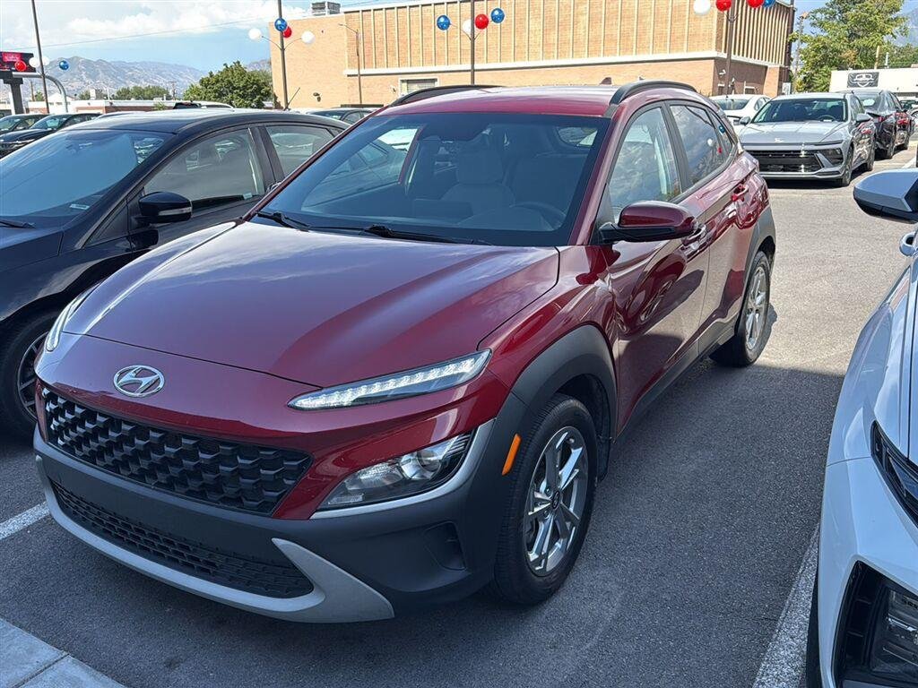 Certified Used 2023 Ultimate Red Hyundai SEL image 1