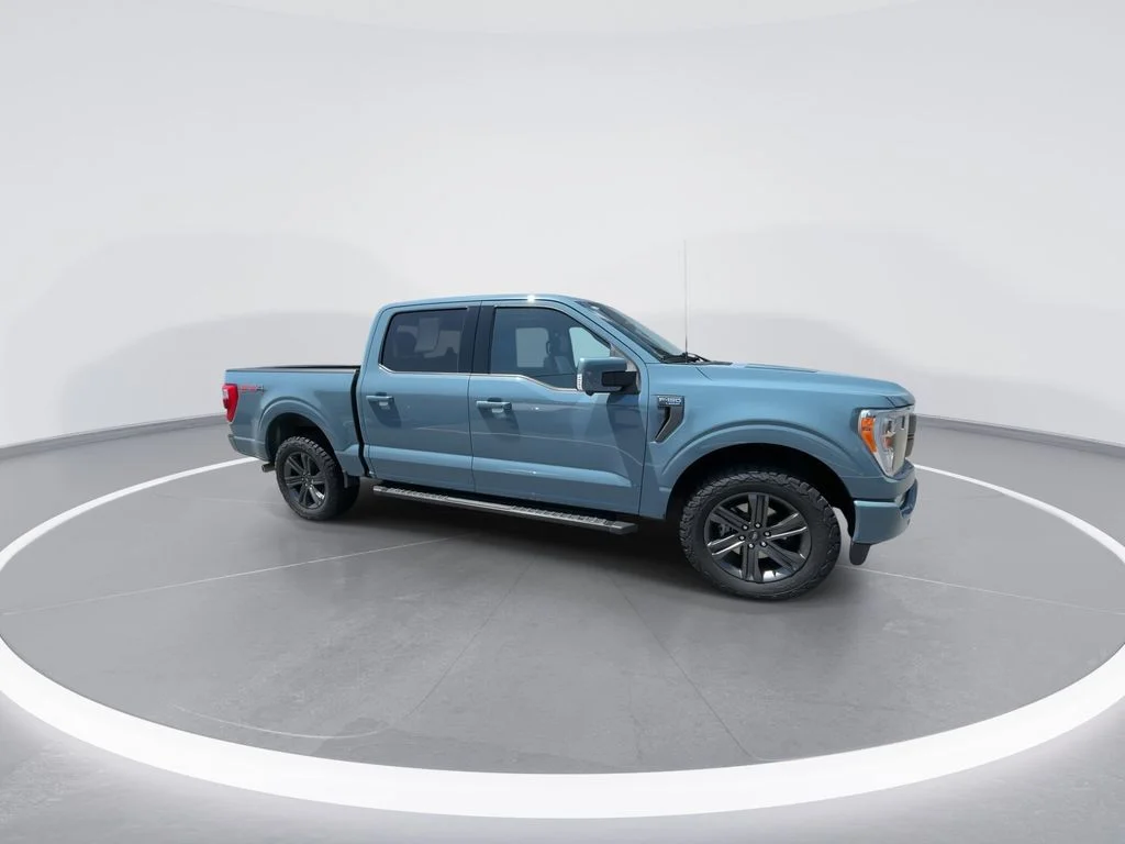 Used 2023 Blue Ford Lariat image 2