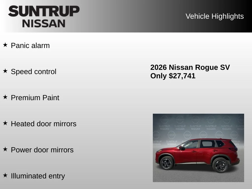 2026 Nissan Rogue SV - Photo 45