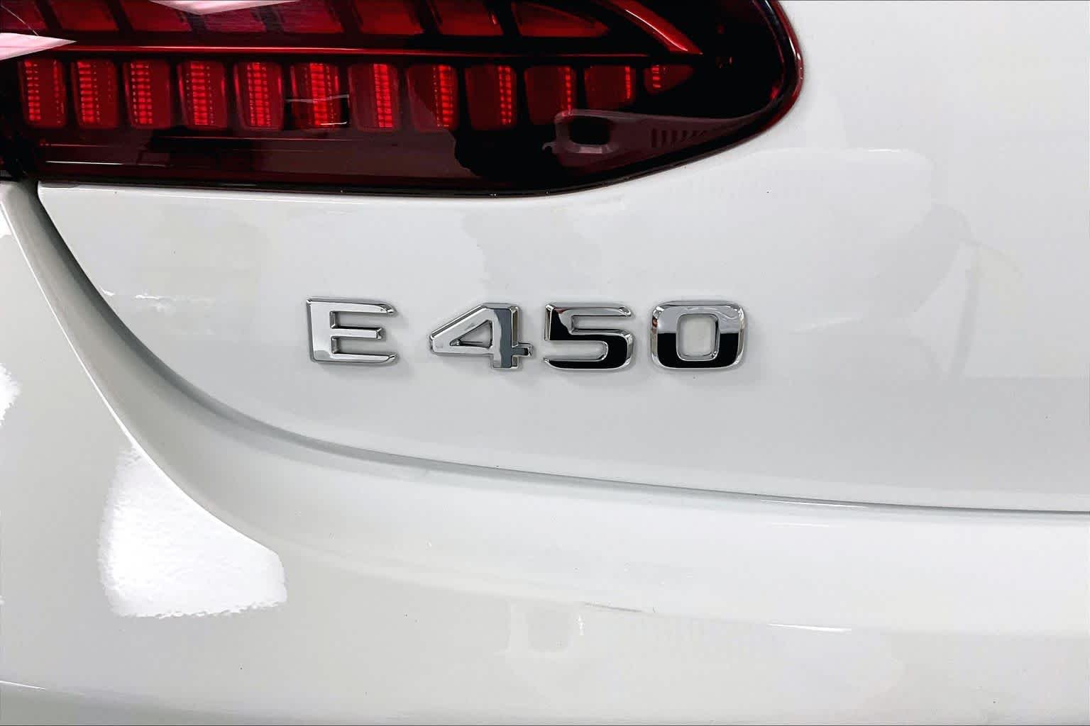 Used 2023 Polar White Mercedes-Benz E 450 image 33