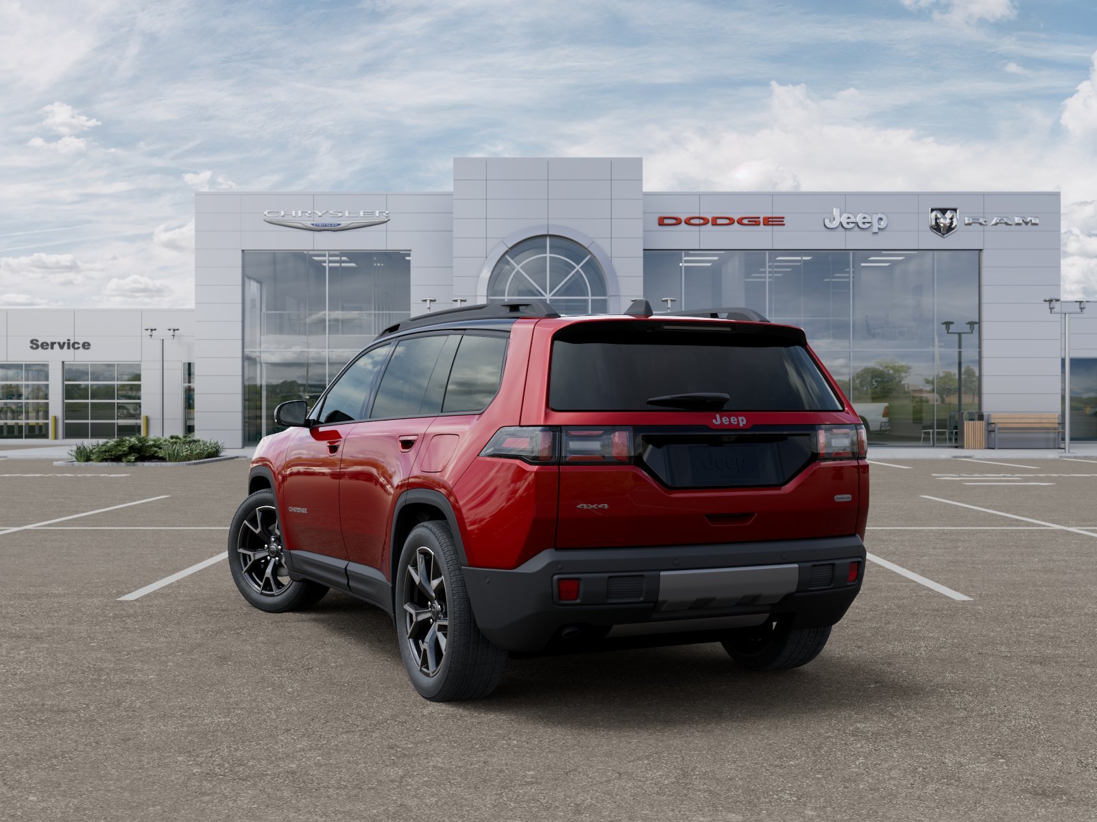 New 2026 Red Hot Pearl-Coat Exterior Paint Jeep Overland image 29