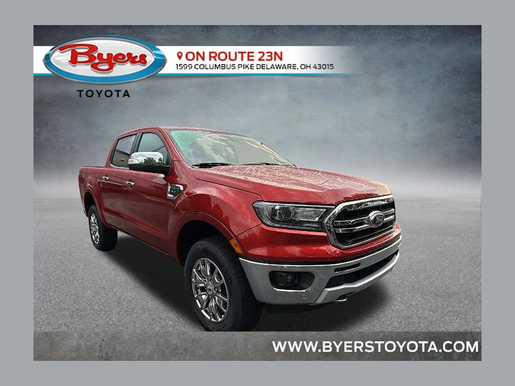 Used 2019 Red Ford Lariat image 1