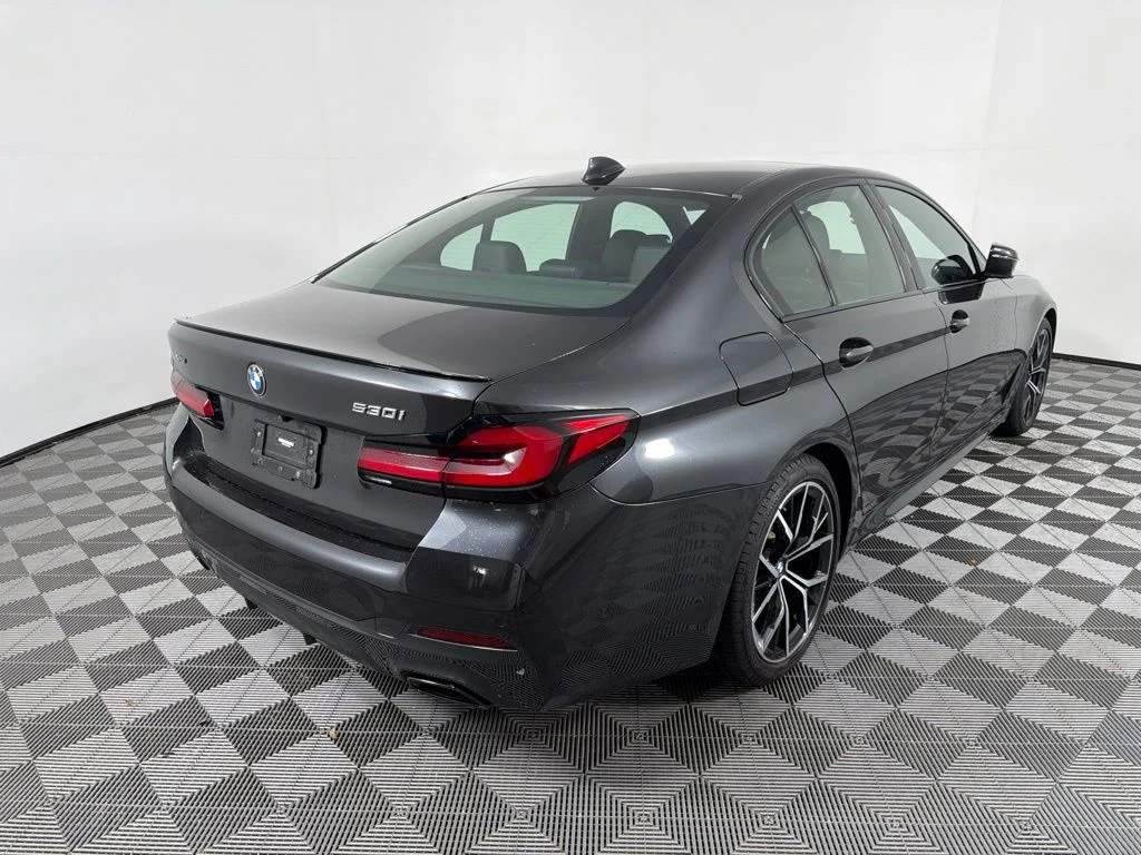 Certified Used 2023 Dark Graphite Metallic BMW 530i xDrive image 5