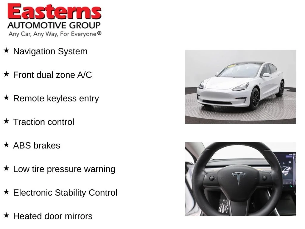 Used 2019 White Tesla Standard Range Plus image 11