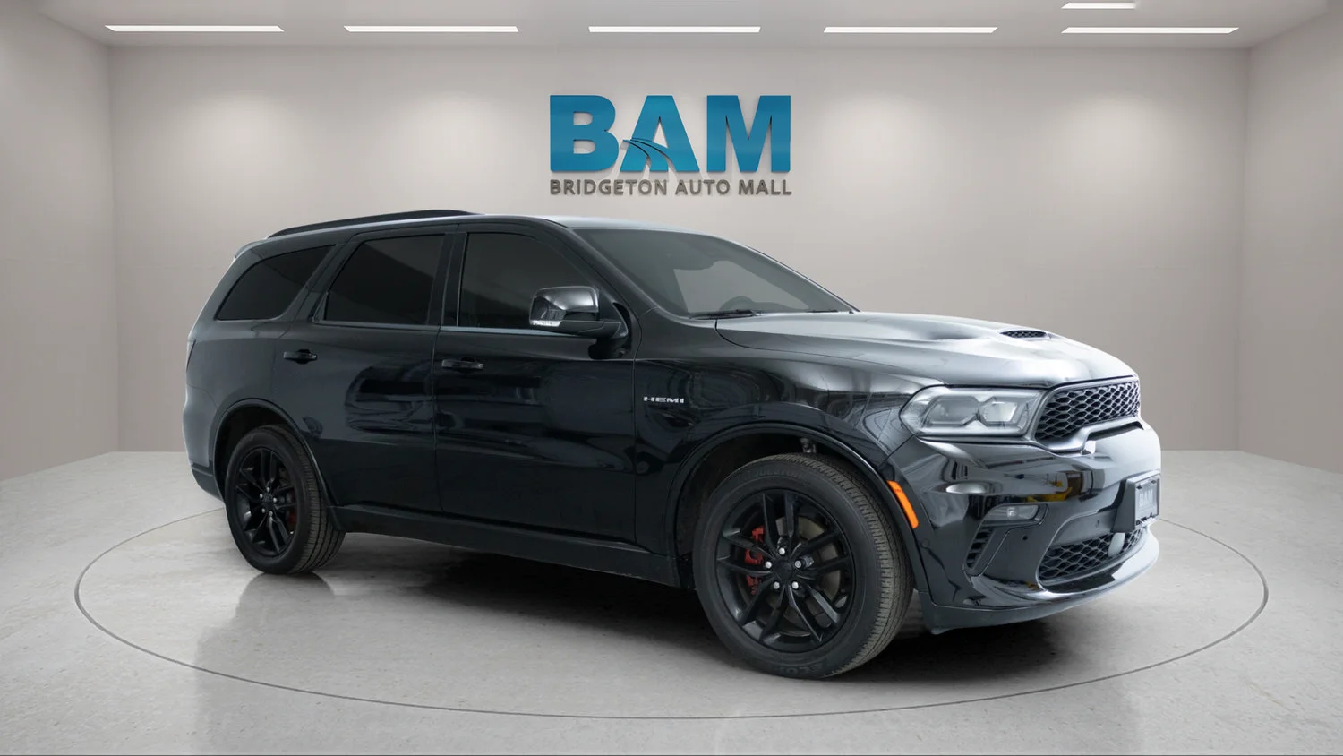 Used 2023 Black Dodge R/T Premium AWD image 1