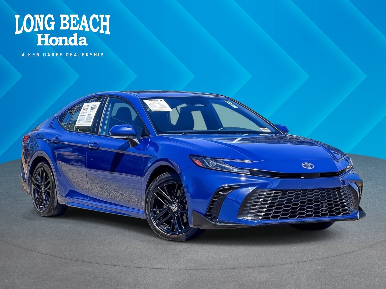 Used 2025 Blue Toyota LE image 1