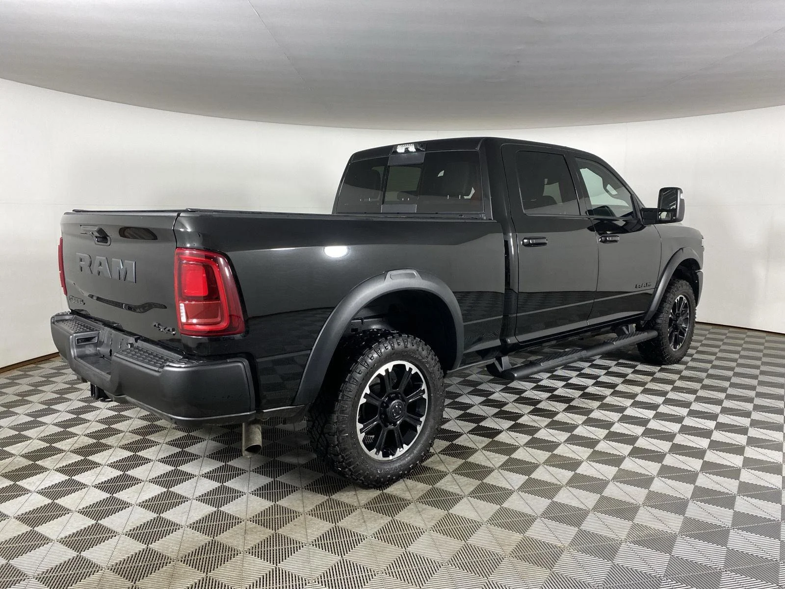 Used 2025 Diamond Black Crystal Pearlcoat Ram Rebel image 7