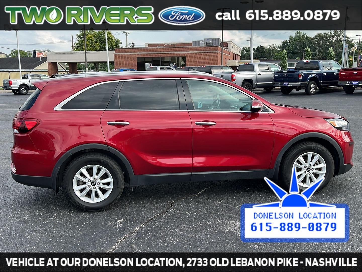 Used 2020 Passion Red Kia LX image 10
