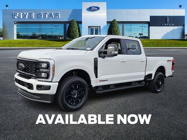 New 2026 Star White Metallic Tri-Coat Ford Lariat image 3
