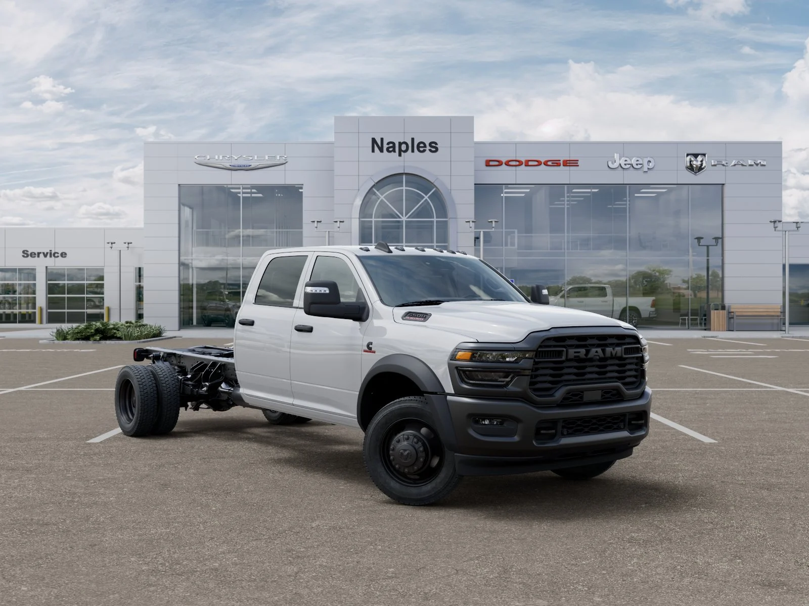 New 2026 Bright White Clear-Coat Exterior Paint RAM Tradesman image 31