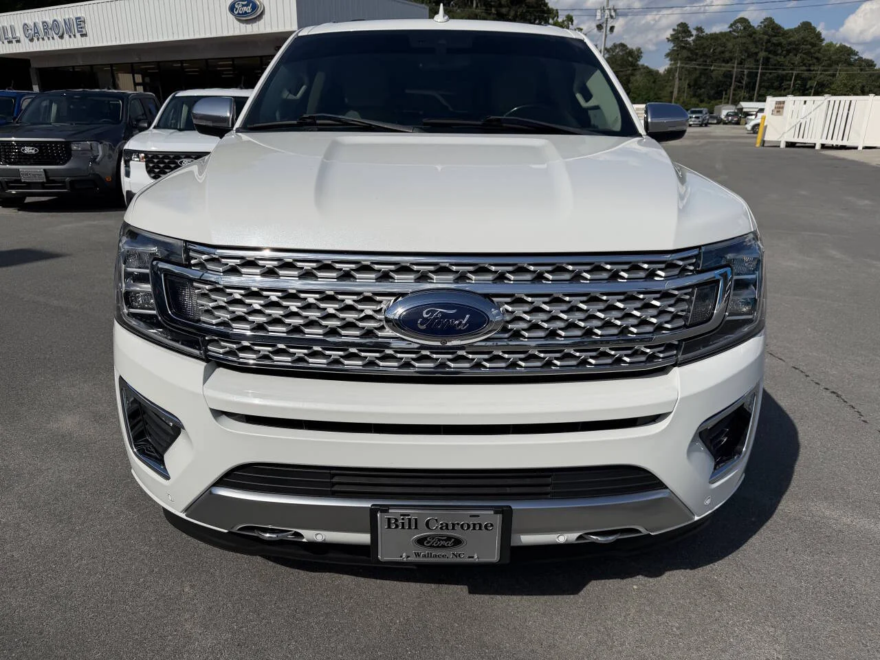 Used 2021 Off White Ford Platinum 4x4 4dr SUV image 20