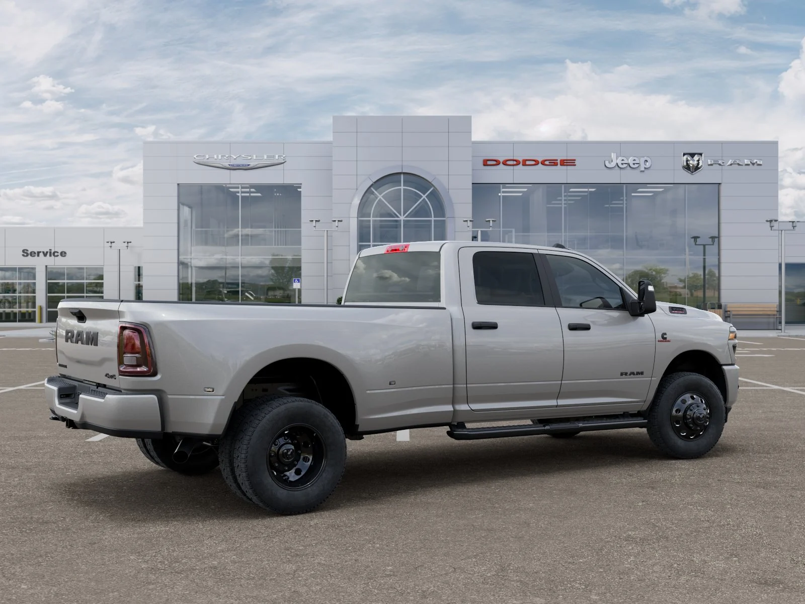 New 2026 Silver-Zynith Exterior Paint RAM Big Horn image 48