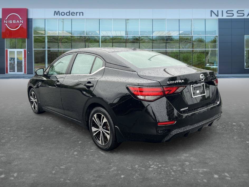 Used 2021 Super Black Nissan SV image 7