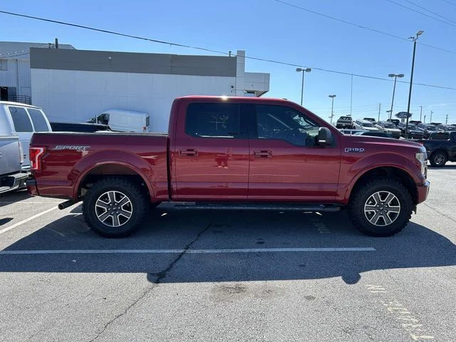 Used 2017 Ruby Red Metallic Ford XLT image 2