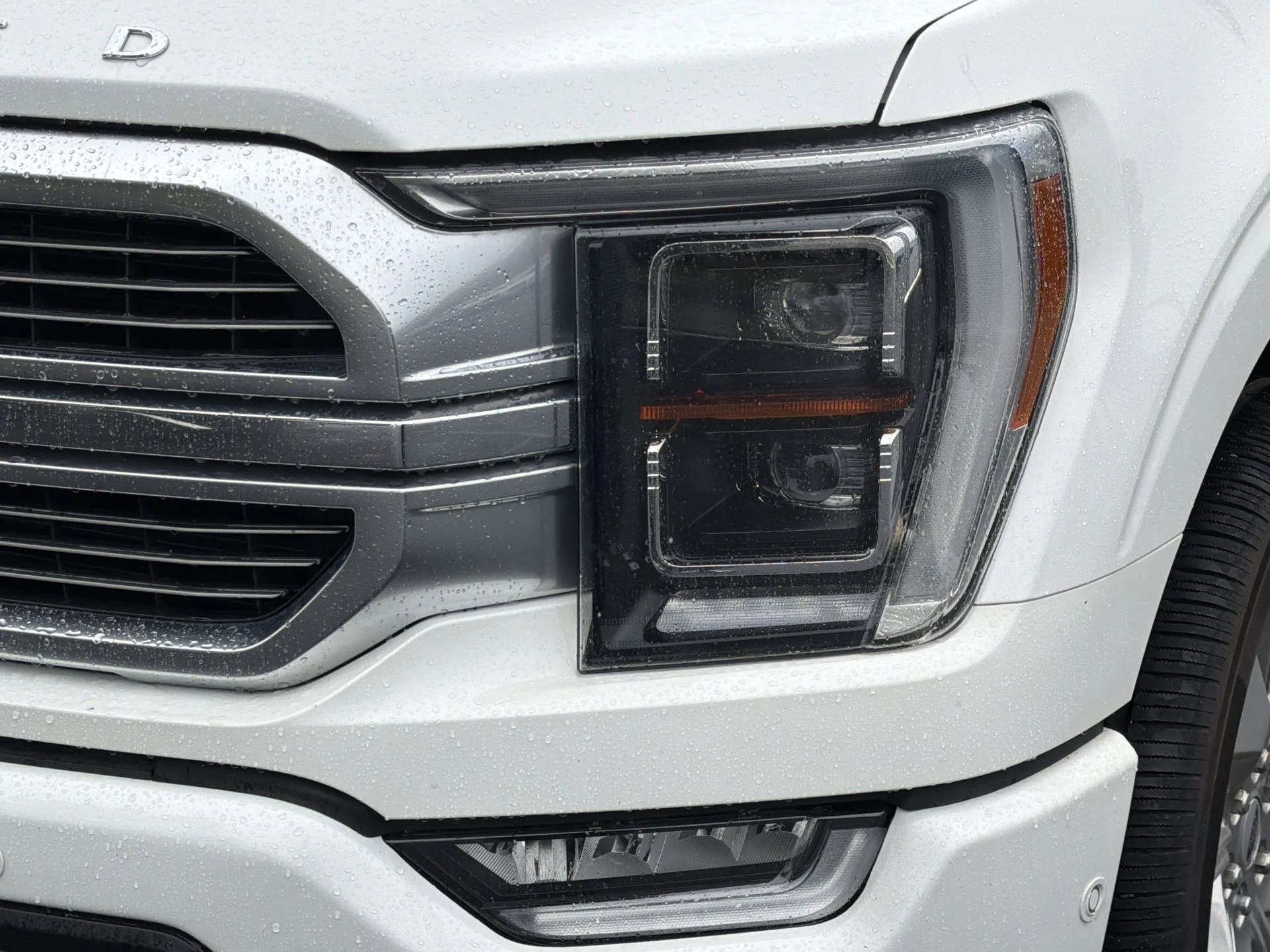 Certified Used 2023 White Metallic Ford Limited image 36