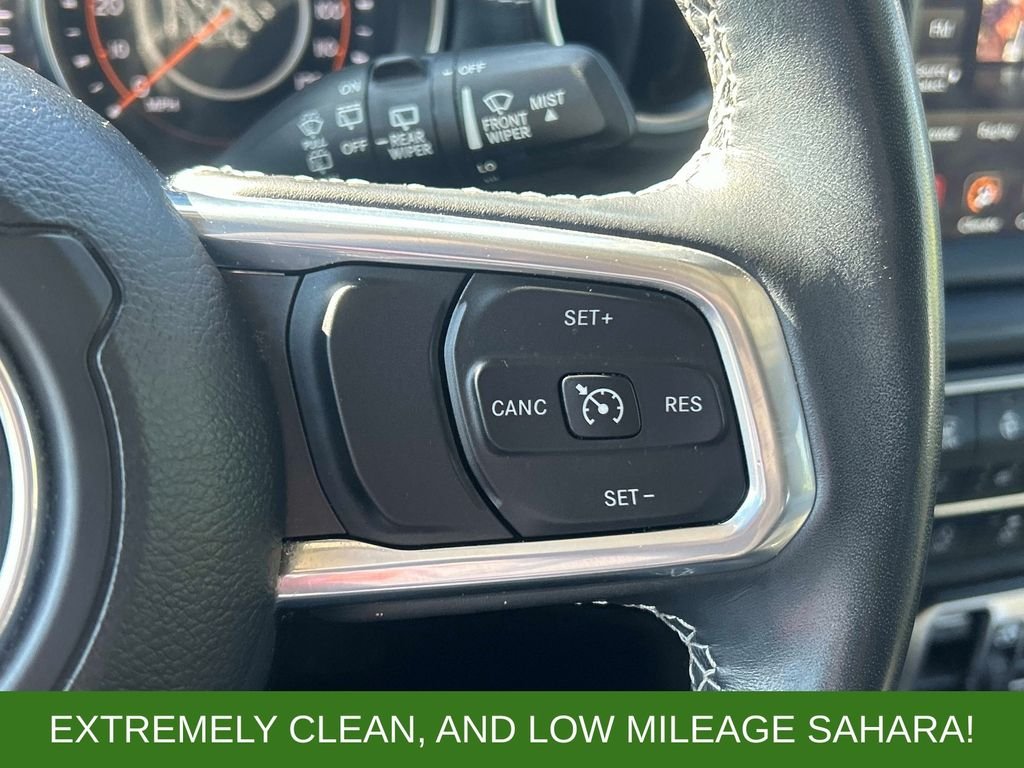 Used 2022 Black Jeep Unlimited Sahara image 22
