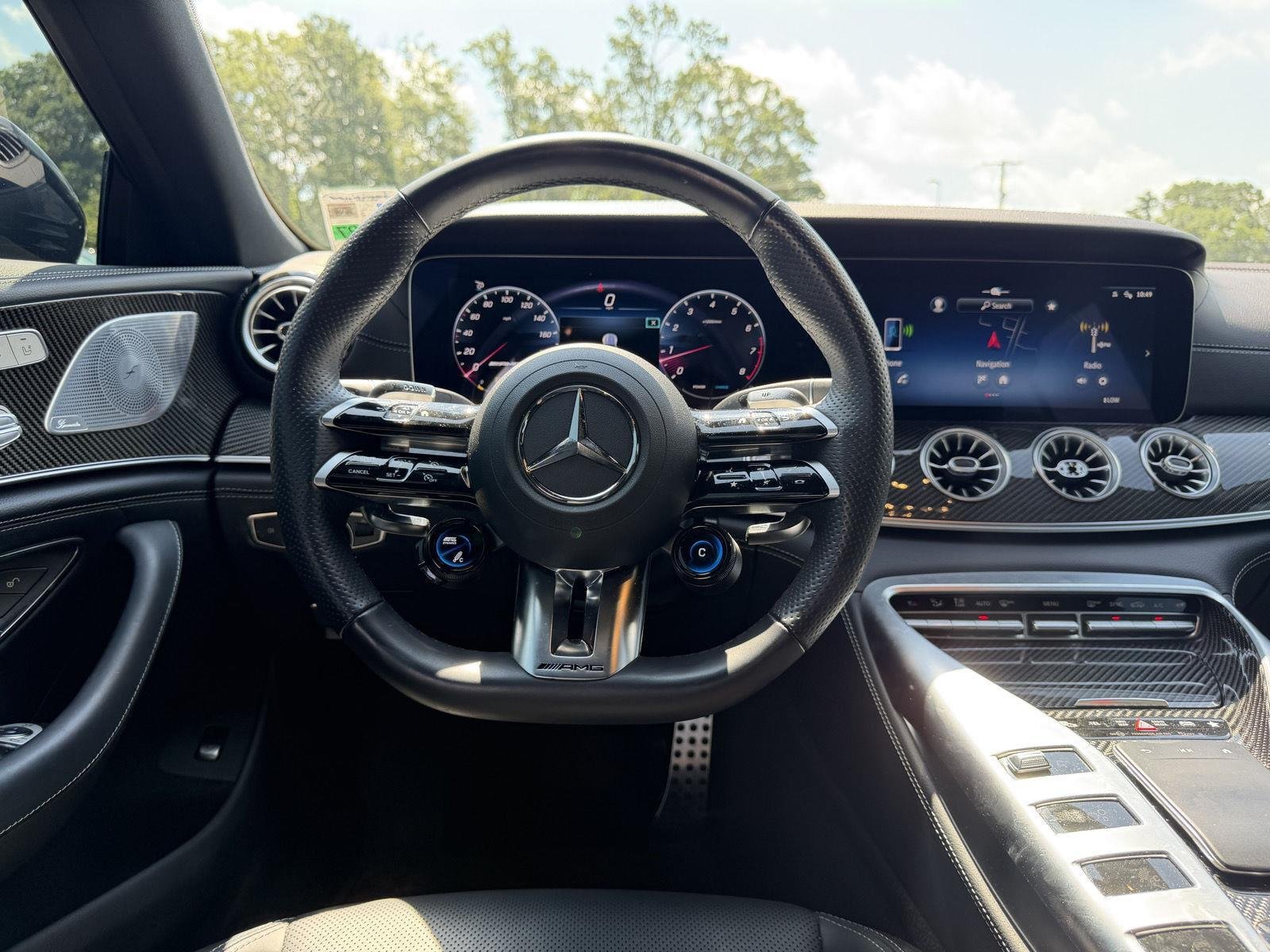 Certified Used 2024 Obsidian Black Metallic Mercedes-Benz AMG® GT 43 image 14