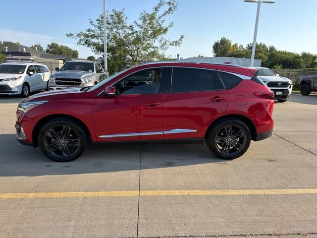 Used 2019 Red Acura Advance Package image 3