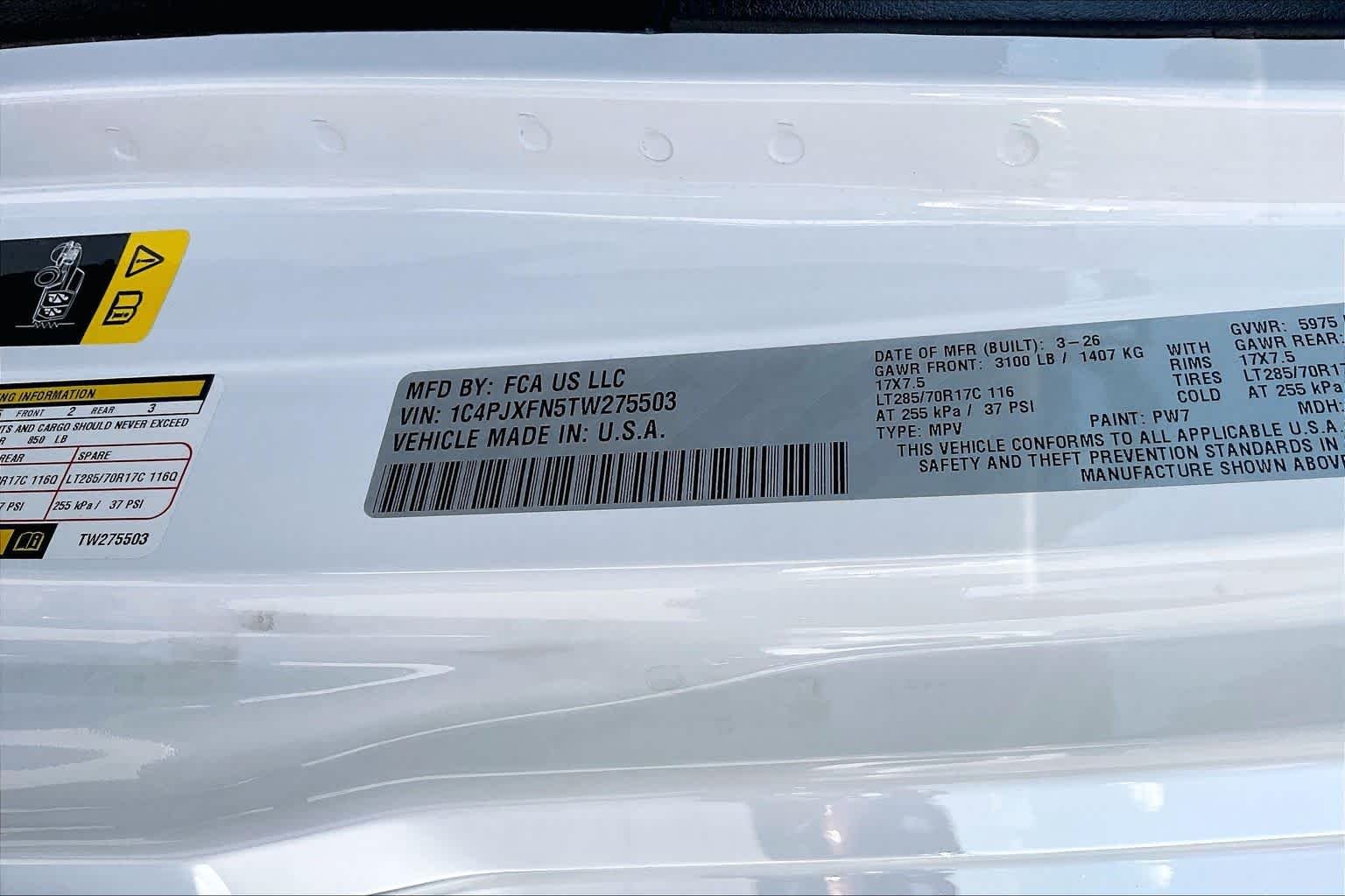 Used 2026 Bright White Clearcoat Jeep Rubicon image 32