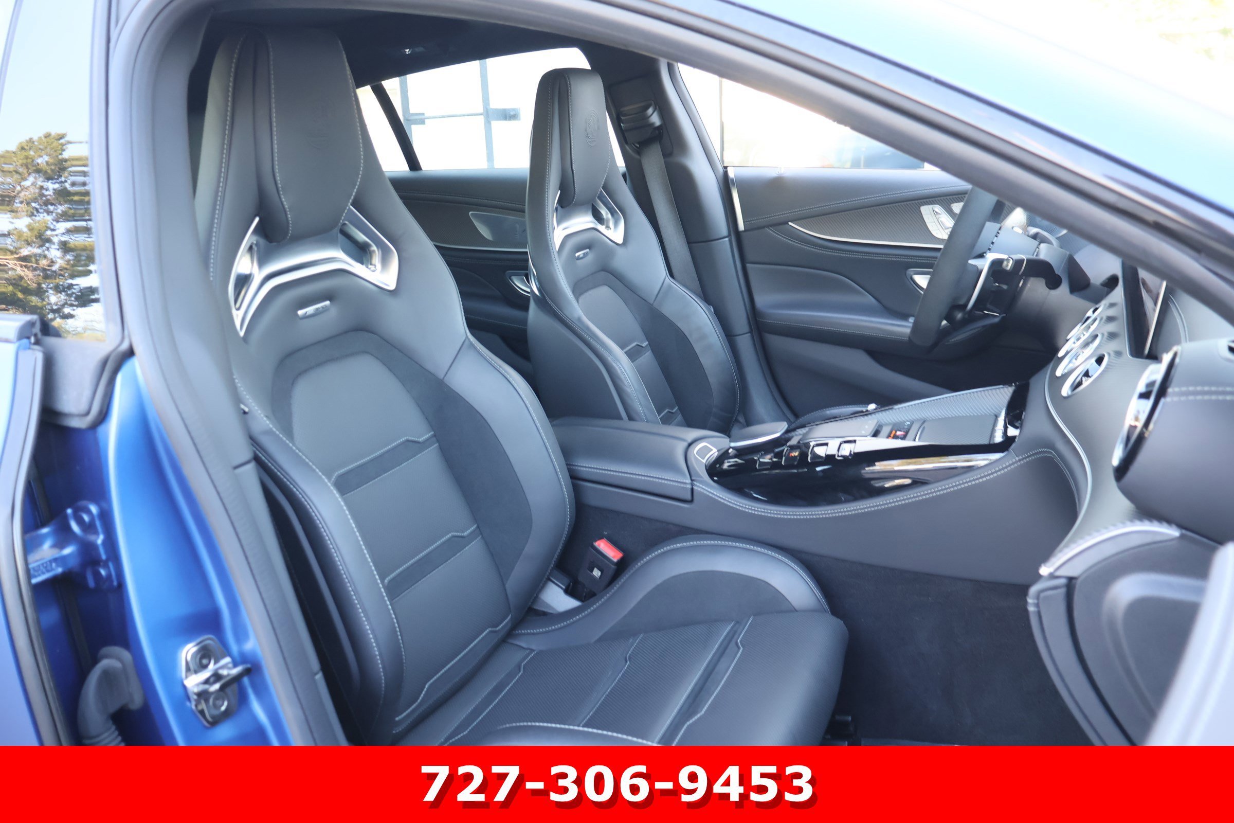 Certified Used 2025 MANUFAKTUR Starling Blue Magno Mercedes-Benz AMG® GT 63 S E Performance image 25
