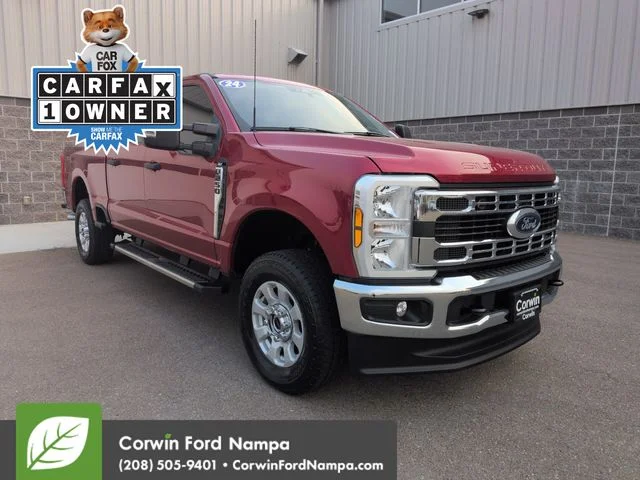 Certified Used 2024 Red Metallic Ford  image 1