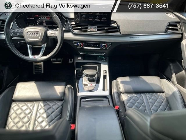Used 2021 Daytona Gray Pearl Effect Audi Premium Plus quattro image 29