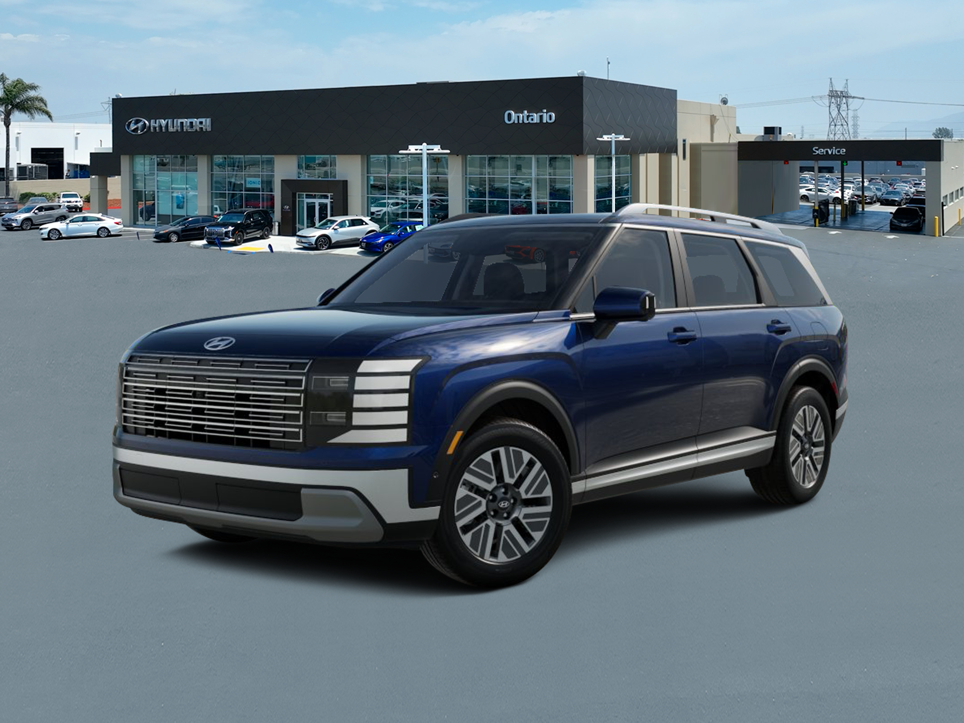 New 2026 Blue Hyundai SEL Premium image 2