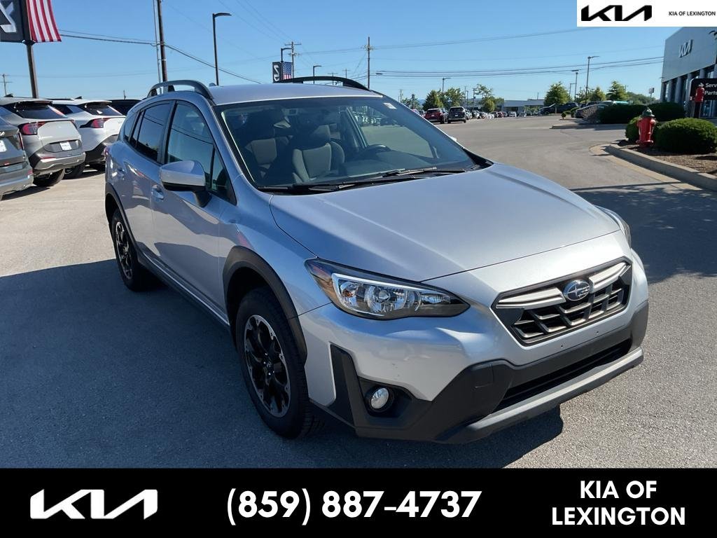Used 2021 Ice Silver Metallic Subaru Premium image 1