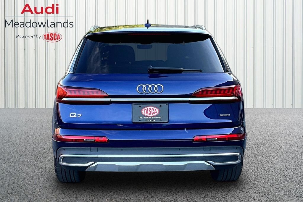 Used 2022 Blue Audi 55 Premium image 5