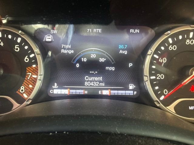 Used 2021 Blue Jeep Trailhawk image 12