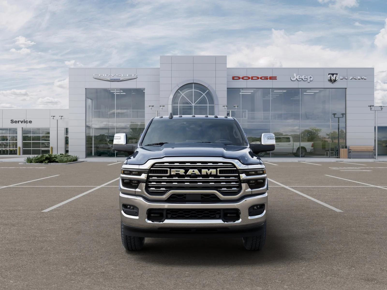 New 2025 Forged Blue Metallic Exterior Paint RAM Limited image 33