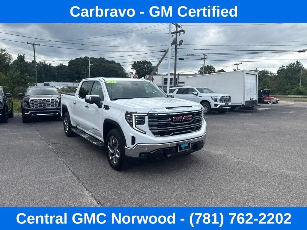 Used 2024 Summit White GMC SLT image 7