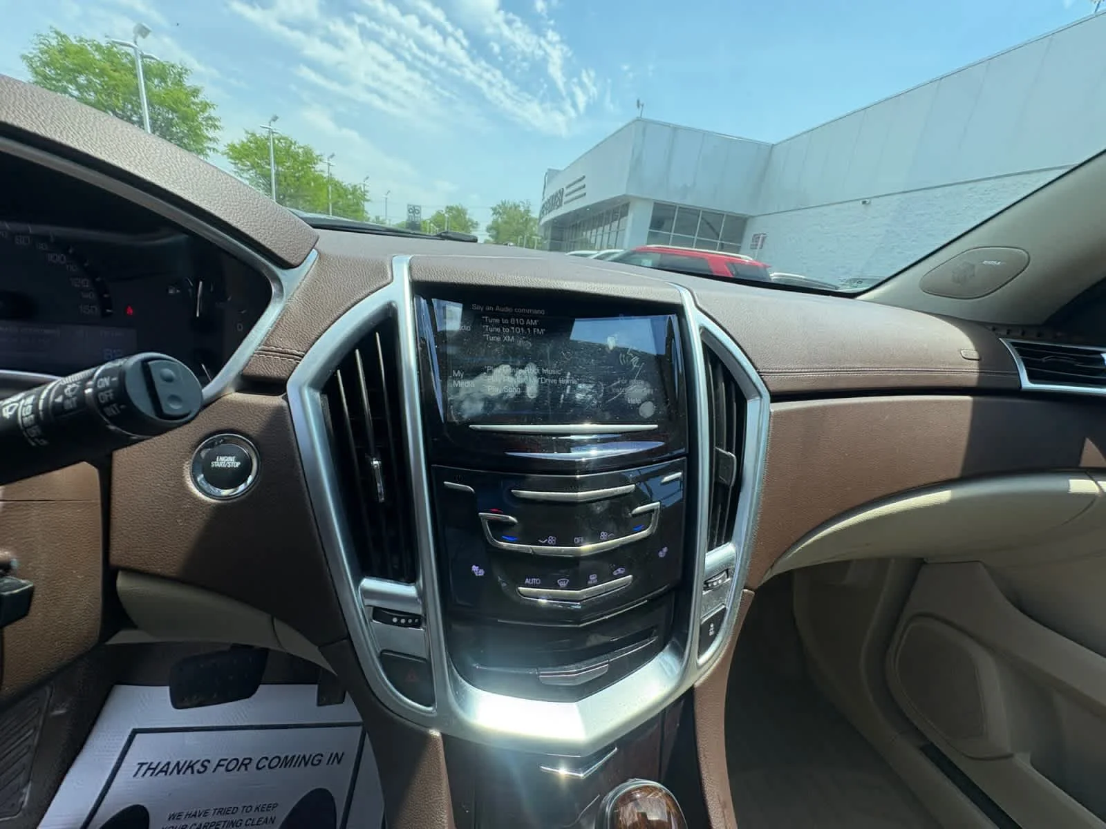 Used 2015 Silver Coast Metallic Cadillac Luxury Collection image 23
