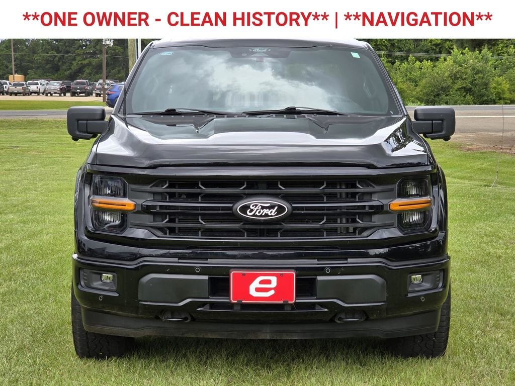 Used 2024 Agate Black Metallic Ford XLT image 2